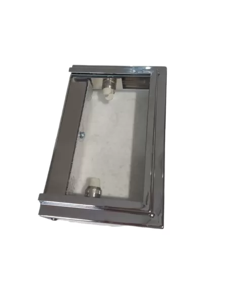 Le Luci llc0057 Vertragswandleuchte, poliertes Chrom, R7S, 118 mm, 150 W